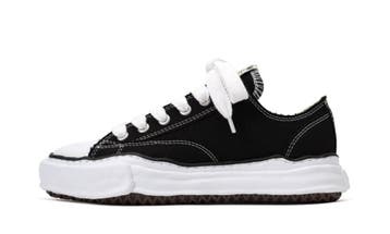 Maison Mihara Yasuhiro Peterson OG Sole Canvas Low Black, Nieuw