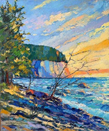 Micha Szczechowicz - Klif w Sassnitz