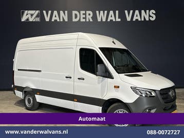 Mercedes-Benz Sprinter | 317 CDI 170pk 9G-Tronic Automaat, Auto's, Automaat, Gebruikt, Euro 6, Wit