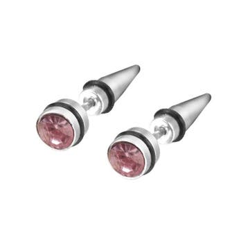 Fako Bijoux - Oorbellen - Steker - Stainless Steel - Spike, Verzenden, Nieuw