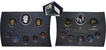 Canada. Proof Set 2012 including 1 Dollar .999 Silver 0,8 Oz