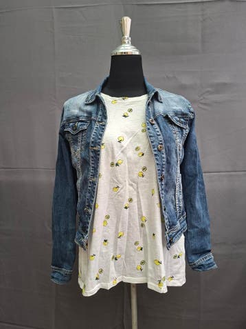 Place du Jour spijkerjas lichtblauw, Kleding | Dames, Jassen | Zomer, Place du Jour, Zo goed als nieuw, Maat 38/40 (M), Blauw