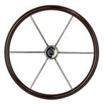 Stuurwiel Leader Wood Mahonie 36 - 39 - 55 cm-36 cm diameter, Ophalen of Verzenden, Nieuw