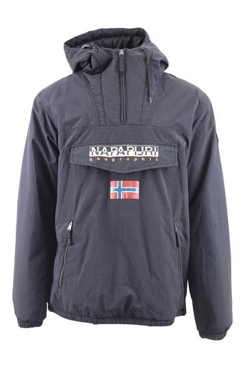 Napapijri Jas in maat XL Blauw, Napapijri, Verzenden, Zo goed als nieuw, Blauw