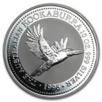 Kookaburra 10 oz 1996, Postzegels en Munten, Verzenden, Losse munt, Zilver