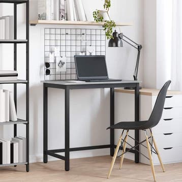 vidaXL Tafel Grijs Sonoma 100 x 50 x 76,5 cm Engineered hout, Verzenden, Nieuw