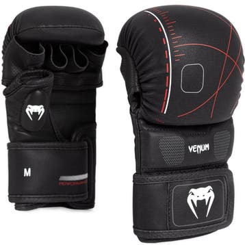 Venum Tactical XT Sparring Handschoenen Zwart Vuurrood, Sport en Fitness, Rugby, Ophalen of Verzenden, Nieuw