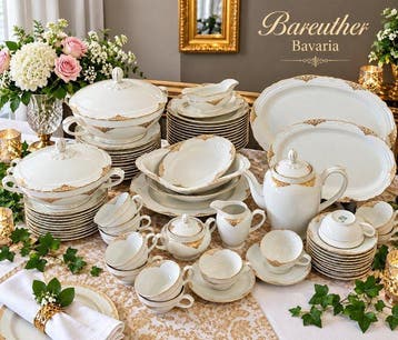 Bareuther - Bavaria - Tafelservies (76) - Porselein