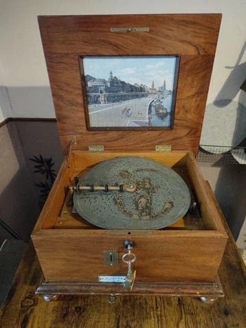 Polyphon - schijfmuziekdoos - Duitsland - 1900-1910, Nieuw