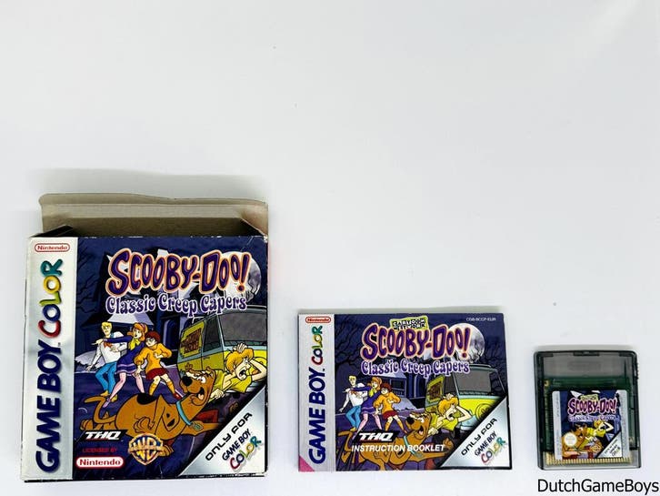 Gameboy Color - Scooby Doo - Classic Creep Capers - EUR, Spelcomputers en Games, Games | Nintendo Game Boy, Gebruikt, Verzenden