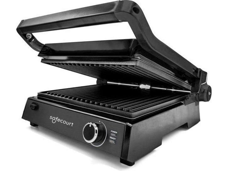 Safecourt Kitchen 3-in-1 Contactgrill - Tosti-apparaat en, Witgoed en Apparatuur, Contactgrills, Nieuw, Verzenden