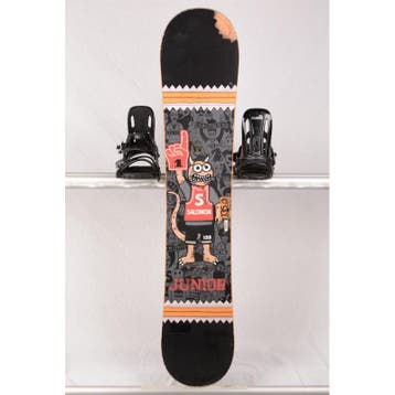 135 kinder snowboard SALOMON JUNIOR monster, woodcore, Rocke, Verzenden, Gebruikt