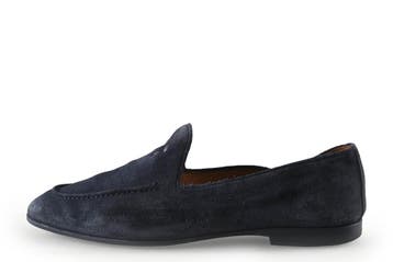 Stefano Lauran Instappers in maat 41 Blauw, Overige typen, Zo goed als nieuw, Stefano Lauran, Verzenden