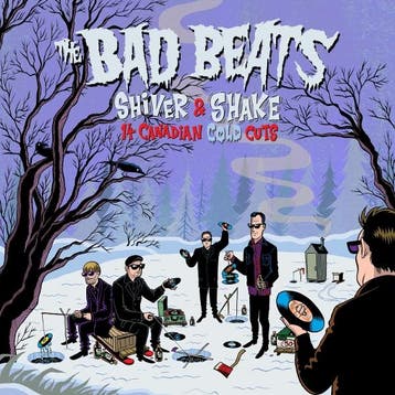 lp nieuw - the bad beats - SHIVER AND SHAKE - 14 CANADIAN..., Verzenden, Zo goed als nieuw, Overige formaten