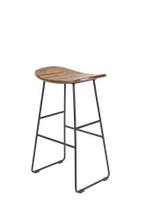 Counter Barkruk - 65 cm - Merel - Naturel - House of Rebels, Verzenden, Nieuw
