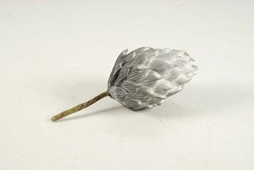 Artisjok Grijs Foambloem 15 cm per stuk, Ophalen of Verzenden, Nieuw