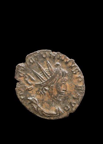 Oud-Romeins Brons Antoninianus van Victorinus (Zonder