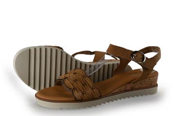 Gabor Sandalen in maat 40 Bruin, Bruin, Verzenden, Gabor, Sandalen of Muiltjes