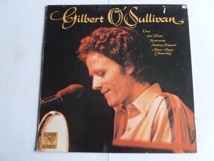 Gilbert O Sullivan - gilbert o sullivan (LP), Cd's en Dvd's, Vinyl | Pop, Zo goed als nieuw, Verzenden