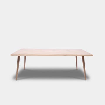 Tafel Boomstam Eikenhout  Konisch  220x100, Nieuw