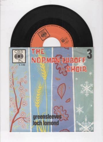 Norman Luboff Choir, The – Greensleeves / Loch Lomond (1-7-, Ophalen of Verzenden, Nieuw in verpakking