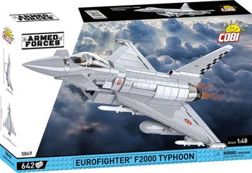 COBI 5849 Eurofighter Typhoon Italian Air force, Verzenden, Nieuw