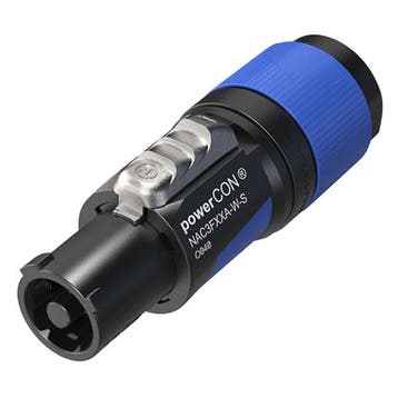 PowerCon connector | Neutrik | NAC3FXXA-W-S, Verzenden, Nieuw