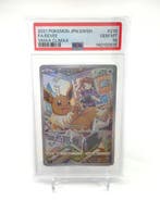 Pokémon - 1 Graded card - Eevee 210/184 CHR Full art, Foil,, Hobby en Vrije tijd, Verzamelkaartspellen | Pokémon, Nieuw