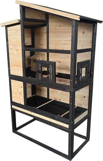 Volière - vogelkooi - kamervoliere  110x56x175cm, Ophalen of Verzenden, Nieuw, Hout, Volière