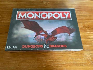 Bordspel - Monopoly Dungeons & Dragons, Antiek en Kunst