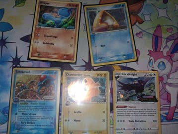 Pokémon - 5 Card - Snorunt, Wooper, Tentacruel, Charmander, Nieuw