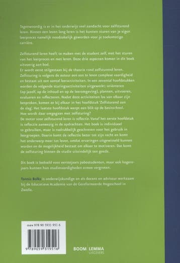 Zelfsturend leren en studeren 9789059319516 Tonnis Bolks, Verzenden, Zo goed als nieuw, Tonnis Bolks