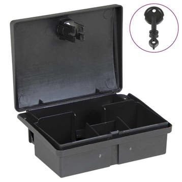 vidaXL Muizenvallen 5 st 13x10x4 cm zwart, Verzenden, Nieuw