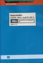 1987 Audi 80-90 1987 Reparatiefilm/Microfiche, Verzenden