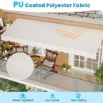 2dekans | Coast 400x120/135/150x210-300 cm Witte, Ophalen of Verzenden, Zo goed als nieuw