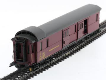 Schaal H0 Metropolitan 6041 Onderhoudswagon RIC F4 Répara.., Wisselstroom, Wagon, Ophalen of Verzenden, Zo goed als nieuw