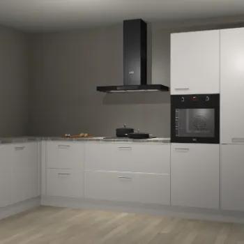 Zijdegrijze keuken Nuuk 68688, Verzenden, Nieuw