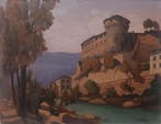 Giuseppe Balata (1879-1965) - Castello di Rovereto, Antiek en Kunst
