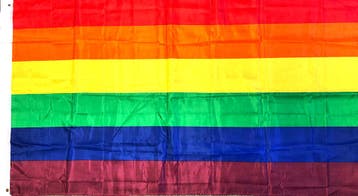 Regenboog vlag 1x1,5 mtr, Verzenden, Nieuw