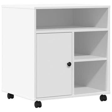 Printerkastje 60x50cm - Wit | Retourdeal 34% Korting, Huis en Inrichting, Ophalen of Verzenden, Zo goed als nieuw, Minder dan 70 cm