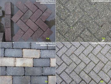 Goedkope betonklinkers los gestort, éxtra korting, v.a. 50m2, Gebruikt, Beton, 10 m² of meer, Klinkers