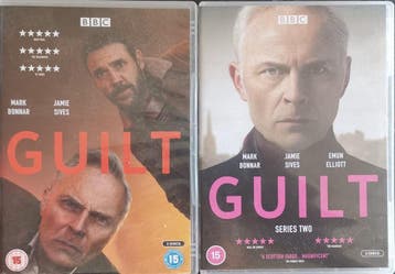 Guilt series 1 en 2                         Gratis verzenden, Cd's en Dvd's, Dvd's | Tv en Series, Vanaf 12 jaar, Verzenden, Zo goed als nieuw