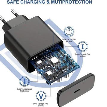 USB-C Oplader – Geschikt voor Samsung Galaxy S25/S24/S23 &, Ophalen of Verzenden, Nieuw