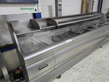 Perfecta HR Bakwand Friteuse  - 148 KW op Aardgas, Ophalen of Verzenden, Gebruikt