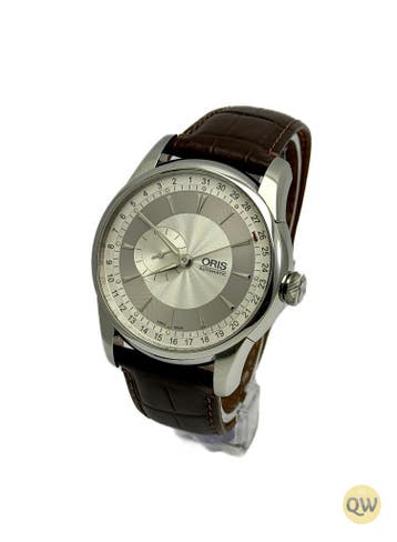 Oris Artelier Small Second Pointer Date, Verzenden, Zo goed als nieuw