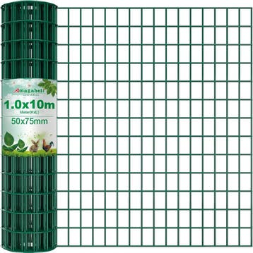 Tuinafrastering 10m Gegalvaniseerd | Tweedekansje OP=OP, Ophalen of Verzenden, Zo goed als nieuw, 10 tot 20 meter, Gaas