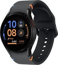 Samsung Galaxy Watch FE 40mm aluminium kast zwart op, Verzenden, Zo goed als nieuw