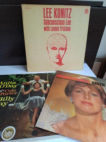 Anita ODay, Lee Konitz - 3 Albums - Great Jazz Lot -, Nieuw in verpakking