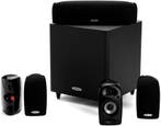 Polk Audio TL1600 - 5.1 speakerset met actieve subwoofer, Zo goed als nieuw, 60 tot 120 watt, Complete surroundset, Ophalen