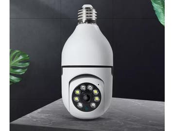 Veiling - WiFi Beveiliging Camera E27 gloeilamp aansluiting, Audio, Tv en Foto, Nieuw